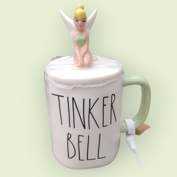 Tinker Bell Ceramic Mug with Lid - Picture 1 of 5